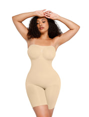 Strapless Sculpting Shapewear Bodysuit