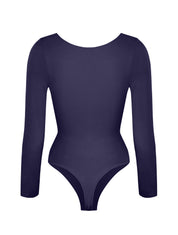 Long Sleeve Ruched Bodysuit