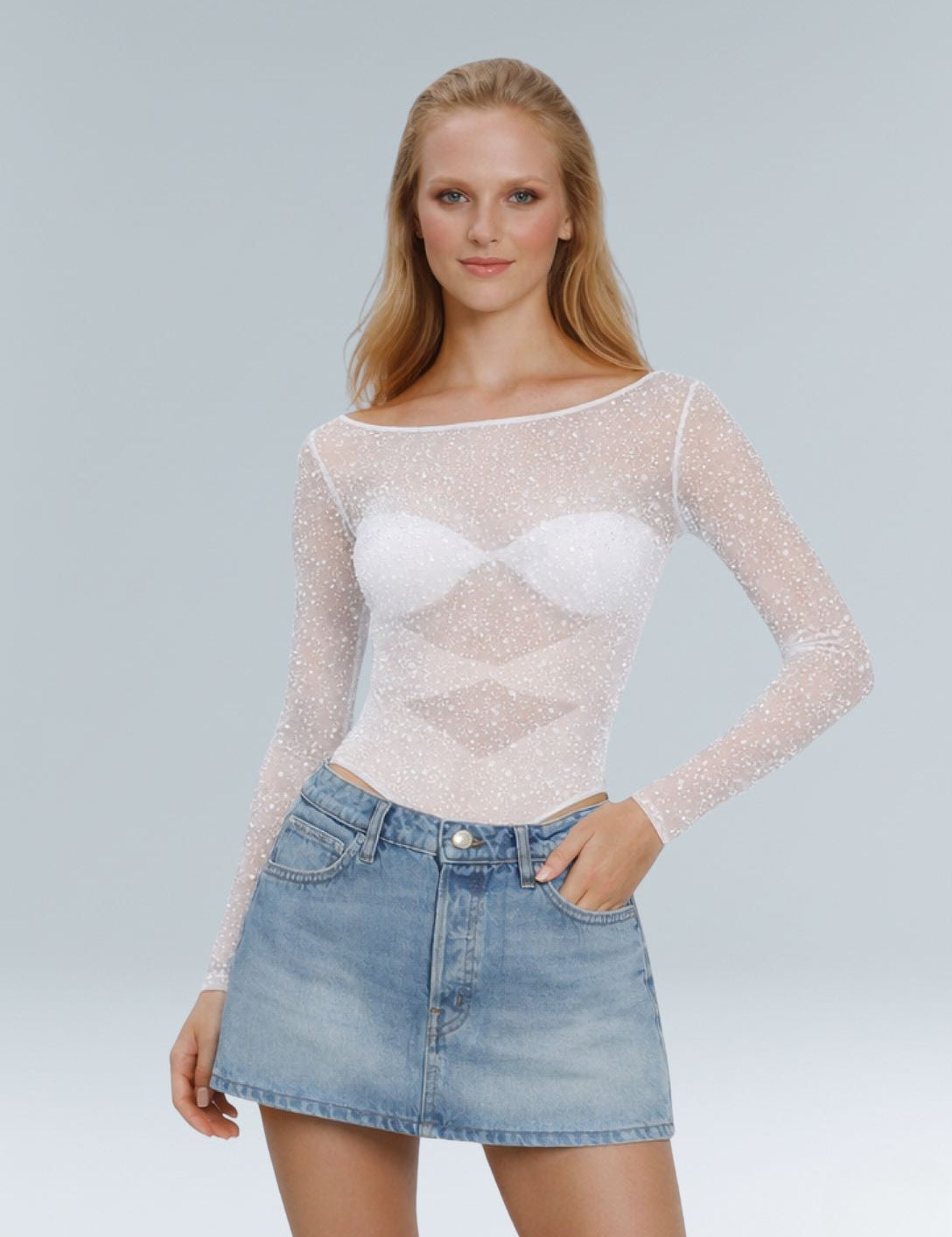 The Stardust Mesh Bodysuit