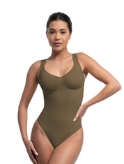 Seamless Snatched Thong Bodysuit