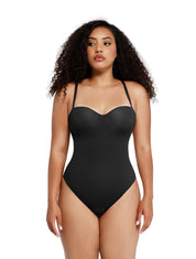 Strapless Supportive Shapewear Bodysuit