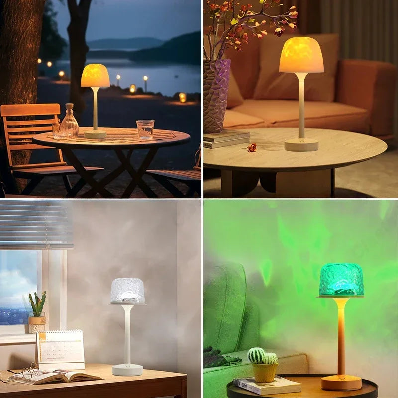 Romantic Water Ripple Night Light