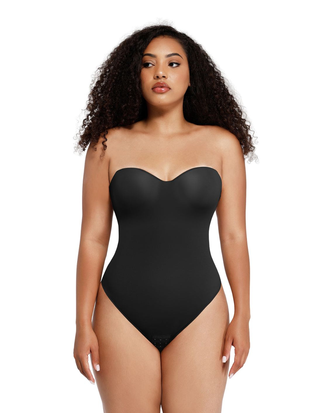 Strapless Supportive Shapewear Bodysuit